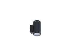 Lindby - Valtin Smart LED Buiten Wandlamp Zwart