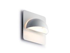 LIGHT-POINT - Rørhat Buiten Wandlamp w/Backplate Wit