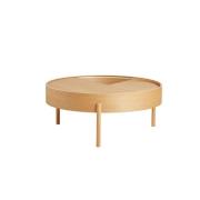 Woud - Arc Coffee Table Ø89 Oiled Oak