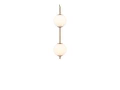 UMAGE - Audrey 2 Hanglamp Brass/White Opal