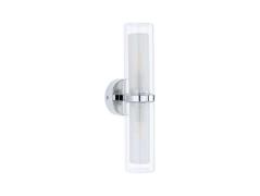 Paulmann - Luena 2 Wandlamp IP44 Dim. Chroom/Clear