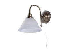 Lindby - Hanna Wandlamp Antique Brass/Opal