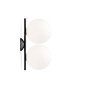 Flos - IC C/W1 Double Plafondlamp/Wandlamp Zwart