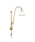 GUBI - Bestlite Bl5 Wandlamp Ø16 Geelkoper/Porselein