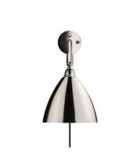 GUBI - Bestlite Bl7 Wandlamp Ø16 Chroom/Chroom