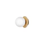 Nuura - Liila 1 Wand-/Plafondlamp IP44 Small Nordic Gold/Opal