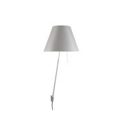 Luceplan - Costanza Wandlamp met Dimmer Alu/Mistic White