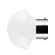 Globen Lighting - Fungo 16 Wandlamp/Plafondlamp IP44 Wit/Chroom