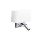 Lucande - Virve Wandlamp White/Chrome