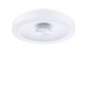 Paulmann - Volea LED Plafondlamp Ø32 IP44 Dim. Wit/Zilver