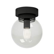 Lucande - Badolo Plafondlamp IP44 Zwart