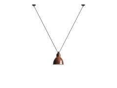 Lampe Gras - 323 XL Hanglamp Round Raw Copper/White Lamp Gras