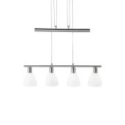 Lindby - Simeon Hanglamp White/Nickel