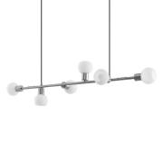 Lindby - Biscala Hanglamp Nickel/Opal