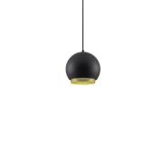 Lucande - Sivaniel Hanglamp Ø25 Black/Gold