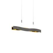 Lucande - Ebu Hanglamp Black/Gold