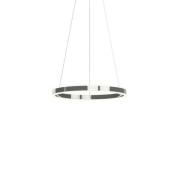 Lucande - Lyani Hanglamp Ø50 Chrome/White