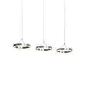 Lucande - Lyani Hanglamp L115 Chrome/White