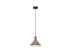 Lindby - Caisy Round Hanglamp Concrete/Wood