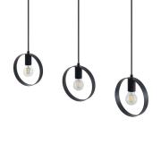 Lindby - Shaima 3 Hanglamp Black