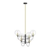 Lucande - Sotiana 6 Hanglamp Brass