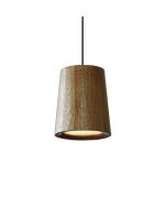 Terence Woodgate - Solid Hanglamp Cone Walnoot