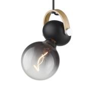 Halo Design - D.C Hanglamp Ø10 Black/Oak