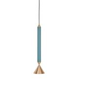 Pholc - Apollo 39 Hanglamp Deep Sea/Polished Brass