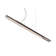 KDLN - Dala Linear Hanglamp 3000K Dark Grey/Wood KDLN