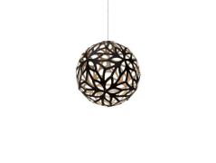 David Trubridge ltd - Floral Hanglamp Ø40 Zwart 1 Kant