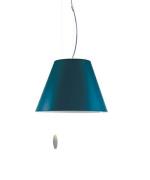 Luceplan - Costanzina Hanglamp Petroleum Blue