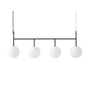 Audo Copenhagen - TR Bulb Suspension Frame Hanglamp Black/Matt Opal