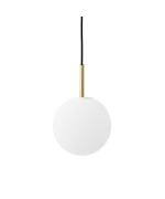 Audo Copenhagen - TR Bulb Hanglamp Brushed Brass/Matt Opal