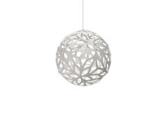 David Trubridge ltd - Floral Hanglamp Ø60 Wit 2 Kanten