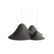 Loom Design - Panorama Hanglamp Small Mix Black/Grey