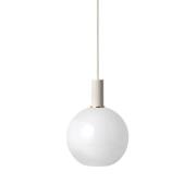 Ferm Living - Collect Hanglamp Opal Sphere Low Light Grey