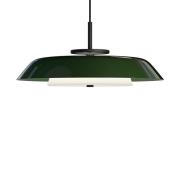 Belid - Horisont Hanglamp Ø43 Matt Black/Shiny Forest Green