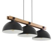 Envostar - Stort 3 Hanglamp Black/Brown