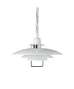 Belid - Primus II Hanglamp Ø43 Wit/Chroom E27