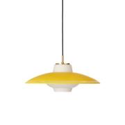 Warm Nordic - Opal Shade Hanglamp Illuminating Yellow