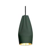 Marset - Pleat Box 13 Hanglamp E27 Donker Groen/Goud