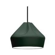 Marset - Pleat Box 24 LED Hanglamp Donker Groen/Wit