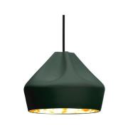 Marset - Pleat Box 24 LED Hanglamp Donker Groen/Goud