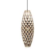 David Trubridge ltd - Hinaki Hanglamp H90 Zwart 1 Kant