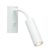 Herstal - Pipeline Flex Wandlamp Matt White