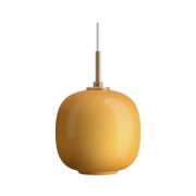 Louis Poulsen - VL45 Radiohus Hanglamp Ø175 Brass/Glossy Amber