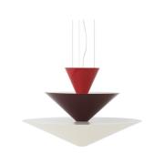 &Tradition - Gio LN14 Hanglamp Ø60 Vermilion Red/Donker Burgundy/Ecru ...