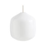 HAY - Buoy Glass 300 Hanglamp Opal/Beton Grey