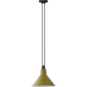Lampe Gras - 322 L Hanglamp Kegelvormig Geel