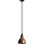 Lampe Gras - 322 L Hanglamp Round Raw Copper